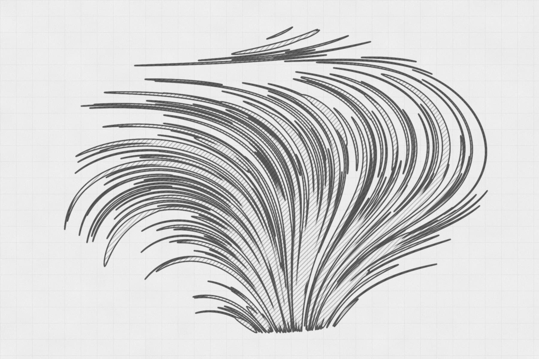 Original Flow drawing on grid paper